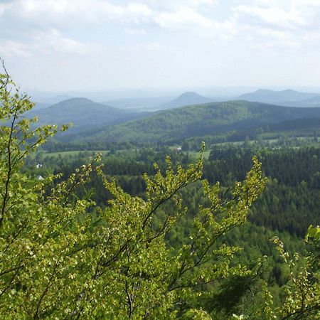 Wanderhotel Sonnebergbaude Waltersdorf  Bagian luar foto