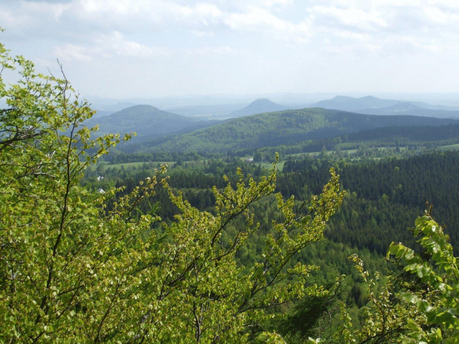 Wanderhotel Sonnebergbaude Waltersdorf  Bagian luar foto